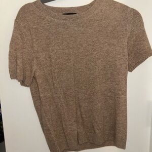 Quince Cashmere Short Sleeve Top